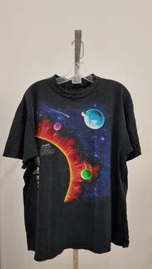 Vintage 1986 Harlequin Nature Graphics "Solar System" T-Shirt (XL)